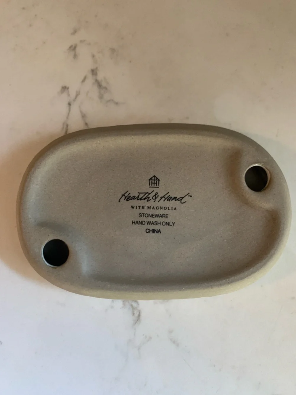 Magnolia Hearth & Hand Ceramic Soap Dish